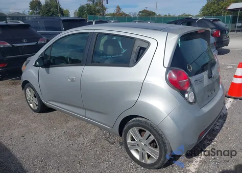 2014 Chevrolet Spark Ls Manual из США, поврежденный, VIN KL8CA6S94EC411022